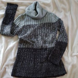 Ladies cowl neck sweater size Small